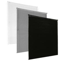 Persiana Cortina Horizontal Off 25mm Pvc Sala Cozinha Quarto Janela Rolo 120x130 cm Evolux