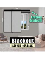 Persiana Cortina modular BLACKOUT 100% - COM ADESIVO