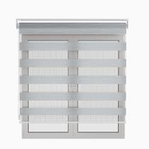 Persiana Double Vision Cinza 2,20m x 1,75m