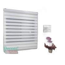 Persiana Double Vision Sunny 180Larg X 220Alt Branca (Bandô) Persiana Double Vision Sunny 180Larg X 220Alt Branca (Bandô)