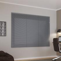 Persiana Horizontal Alu Crisdan L 2,00 X 2,20 A Cinza Persiana Horizontal Alu Crisdan L 2,00 X 2,20 A Cinza