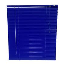 Persiana Horizontal Aluminio 25mm Azul 140 (L) x 160 (A) cm Cortina C/ Kit de Instalação 1,40 x 1,60 Persiana Horizontal Aluminio 25mm Azul 140 (L) x 160 (A) cm Cortina C/ Kit de Instalação 1,40 x 1,60