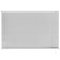 Persiana Horizontal de PVC Cinza 25 mm e 120 x 130 cm - PR2904-5 - PINCEIS ATLAS