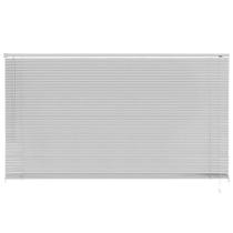 Persiana Horizontal de PVC Cinza 25 mm e 160 x 130 cm - PR2906-5 - PINCEIS ATLAS
