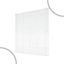 Persiana Horizontal De Pvc Cortina Blackout 0,80x1,30m Várias Cores