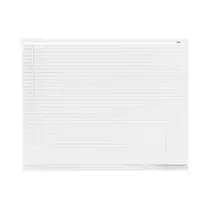 Persiana Horizontal De PVC Quarto Cozinha Sala 100 x 130 cm