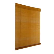 Persiana Horizontal Hanoy Bambu Cortina Rolo Janela Casa Quarto Sala 140x160cm Evolux