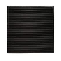 Persiana Horizontal PVC 25mm 100x160cm Preta Premier para Janela Conthey Evolux - D113179E