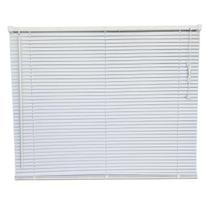 Persiana Horizontal Pvc Block Branca 80 L X 220 A Cm Lâminas