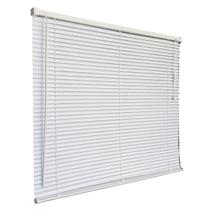Persiana Horizontal PVC Branca 80 (L) x 220 (A) Cortina Completa C/ Kit de instalação 0,80 x 2,20