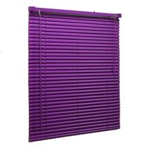Persiana Horizontal PVC Lilás 120 (L) x 140 (A) Cortina Completa C/ Kit de instalação 1,20 x 1,40 Persiana Horizontal PVC Lilás 120 (L) x 140 (A) Cortina Completa C/ Kit de instalação 1,20 x 1,40