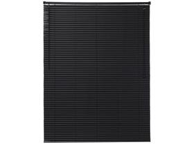 Persiana OFF-25 com Lâminas PVC 25mm Preta 080X1,30 Evolux