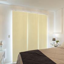 Persiana Painel (1,40Lar. x 1,50Alt.) Blackout Creme