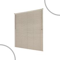 Persiana Premier PVC 100x160 25mm Bege