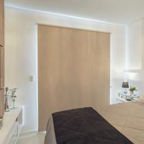 Persiana Rolo (1,55Larg x 2,50Alt.) Blackout Marrom