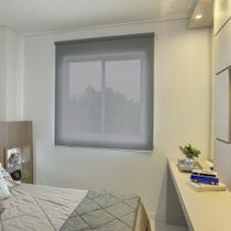 Persiana Rolo (2,50Larg. x 2,25Alt.) Tela Solar Screen Preto