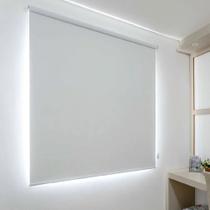 Persiana Rolo Blackout Branca - 1,30m x 2,10m