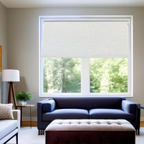 Persiana Rolo Blackout Robust Linho 120 (L) x 160 (A) cm 100% Escuro Cortina Roller 1,20 X 1,60 m