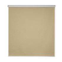 Persiana Rolo Blackout Textil Standard 1,80 X 2,20 Bege, Branco Persiana Rolo Blackout Textil Standard 1,80 X 2,20 Bege, Branco