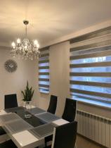 Persiana Rolo Double Vision 200x160 Cinza Sunflex Cortinas