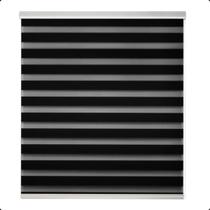 Persiana Rolo Double Vision Zebra 1,80L X 1,60A Preto Persiana Rolo Double Vision Zebra 1,80L X 1,60A Preto