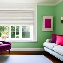 Persiana Rolo Duplo c/ Bandô Bege 140 (L) x 160 (A) Cortina Zebra Rainbow Double Vision 1,40 X 1,60