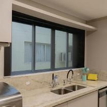 Persiana Rolo Screen 3% Preto - 2,50m x 1,70m