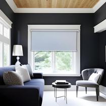 Persiana Rolo Screen Cinza 100 cm (Largura) x 260 cm (Altura) Cortina Sunscreen Translúcida Solar