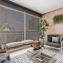 Persiana Rolô Tela Solar 3% Difusão da Luz para Casa e Escritório 1,2x1,6