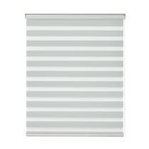 Persiana Rolo Zebra Standard Larg 1,00 X Alt 1,60 Bege, Branco, Cinza, Preto, Bege Mescla, Castor