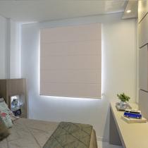 Persiana Romana (2,40Larg. x 2,00Alt.) Blackout Rosa - Vogaflex