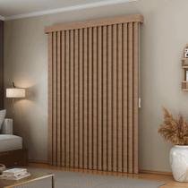 Persiana Vertical Blackout C/ Bandô L 1,35 X 1,35 A Bege Persiana Vertical Blackout C/ Bandô L 1,35 X 1,35 A Bege