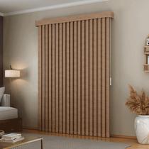 Persiana vertical blackout com bandô kit 02 1,00 x 1,30 (2,00x1,30) - Cores