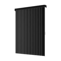 Persiana Vertical Pvc Bando Larg 0,80X1,40 Alt Preto Persiana Vertical Pvc Bando Larg 0,80X1,40 Alt Preto