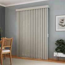 Persiana vertical pvc com bandô kit 02 1,20 x 2,00 (2,40x2,00) - Cores Persiana vertical pvc com bandô kit 02 1,20 x 2,00 (2,40x2,00) - Cores