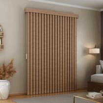 Persiana vertical tecido com bando Largura 1,80 X 1,30 Altura - Cores