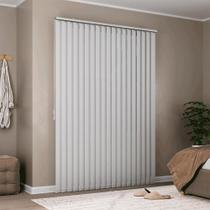 Persiana Vertical Tecido Crisdan L 2,00 X 2,20 A Branca