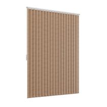 Persiana Vertical Tecido Larg 1,00X1,40 Alt Bege Persiana Vertical Tecido Larg 1,00X1,40 Alt Bege