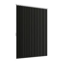 Persiana Vertical Tecido Larg 1,10X1,30 Alt Preto Persiana Vertical Tecido Larg 1,10X1,30 Alt Preto
