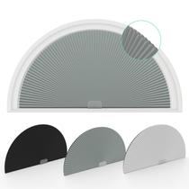 Persianas Changshade Arch Blackout Half Moon 36 cm de raio