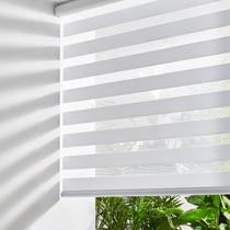 Persianas Zebra Persilux sem fio para Windows 35x72cm brancas