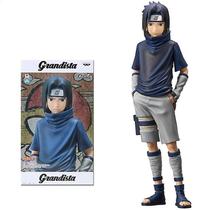 Personagem Anime Modelo Sasuke Figura Figuine Pvc Material Mod