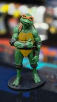 Personagem Boneco Michelangelo- Tartatuga Ninja em Resina-Action figure- Banca do Alex