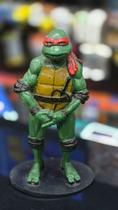 Personagem Boneco Raphael- Tartaruga Ninja em Resina-Action figure- Banca do Alex