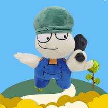 Personagem de desenho animado Dave e Bambi de pelúcia 30 cm