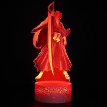 Personagem de desenho animado entalhado em 3D Night Light para crianças