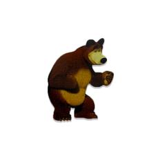 Personagem MDF Urso - Contém 1 unidade unidades - Rizzo Personagem MDF Urso - Contém 1 unidade unidades - Rizzo