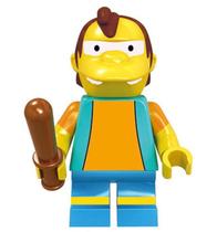 Personagem Nelson Bonecos Blocos De Montar The Simpsons - Mega Block Toys