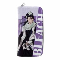 Personagens de anime Wallet Bleach Kuchiki Byakuya Slim Bifold
