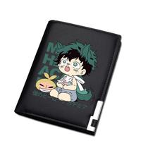 Personagens de anime Wallet Mys Heros Academias Midoriyas Izukus